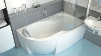 Правильная чистка ванны неправильной формы