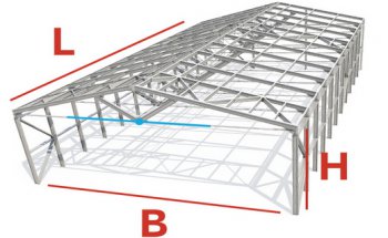 Строительство и особенности планировки зданий на основе металлоконструкций